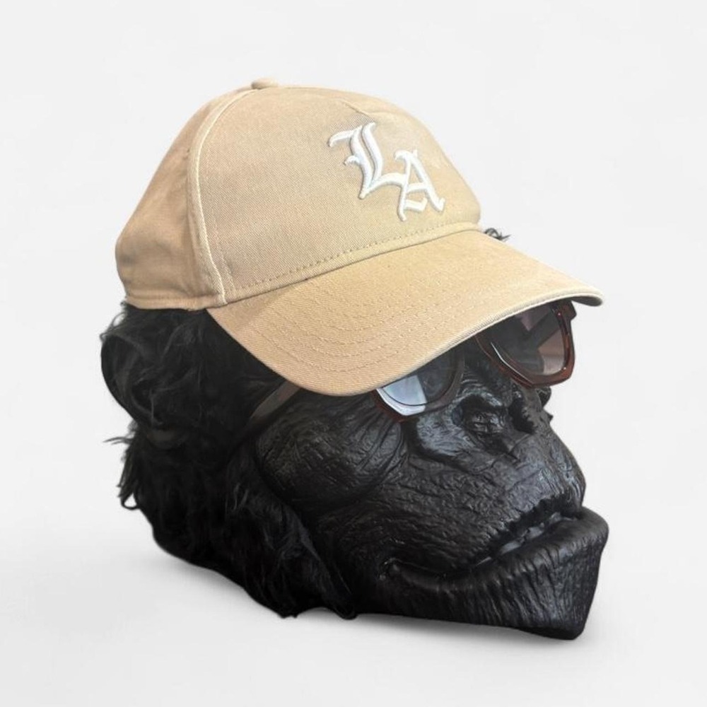 Cotton On Tan LA Snapback Baseball Cap One Size